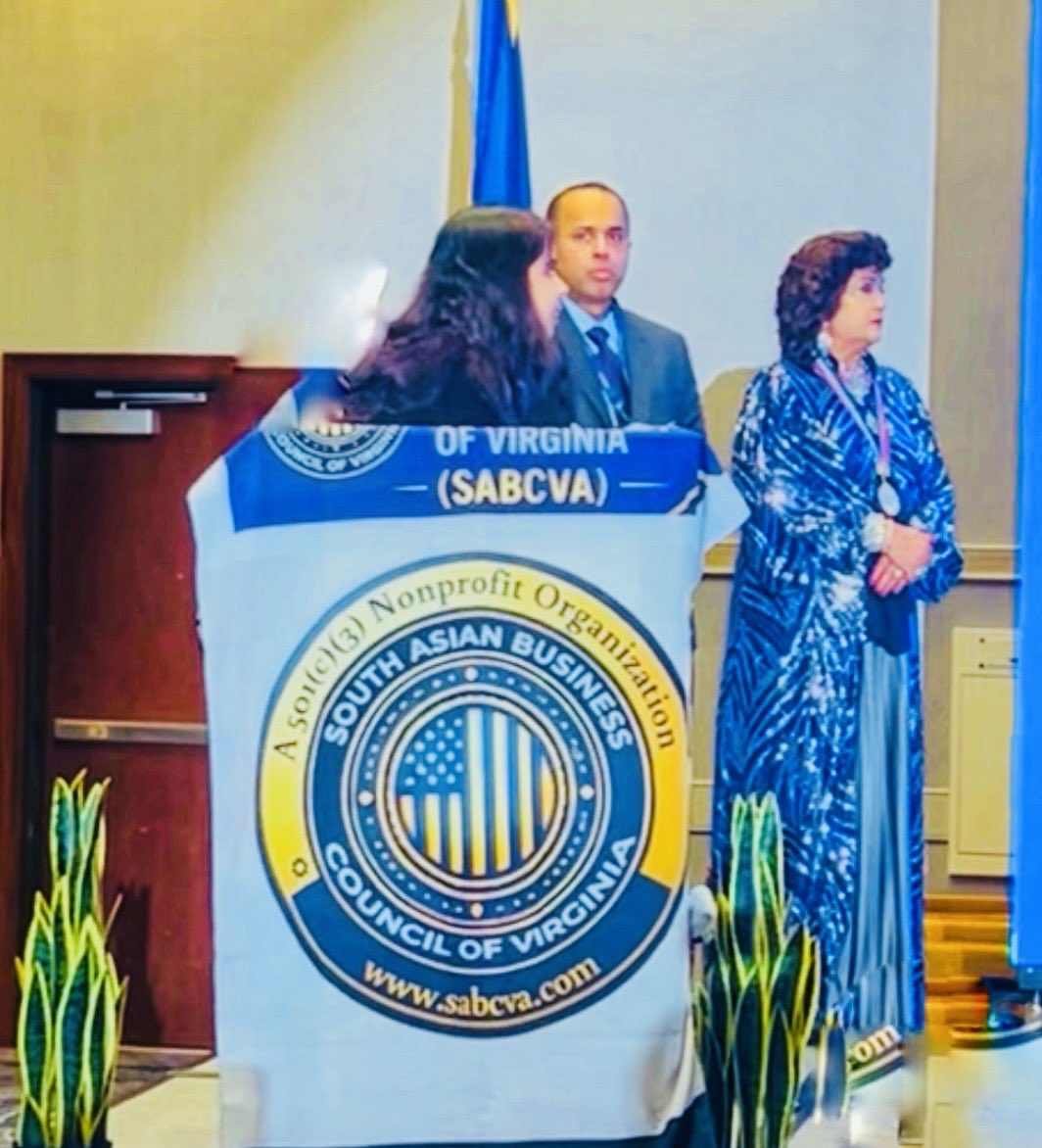 MarguliesNorma's tweet photo. Brilliant event today hosted by the South Asian Business Council of Virginia #SABCVA under the leadership of @mansoorqureshie It was also great to see one of my favorites @vademocrats #senators at the event, @SalimForVA Kudos to the #SABCVA @InsideNoVA https://t.co/9Dnkqapqbf