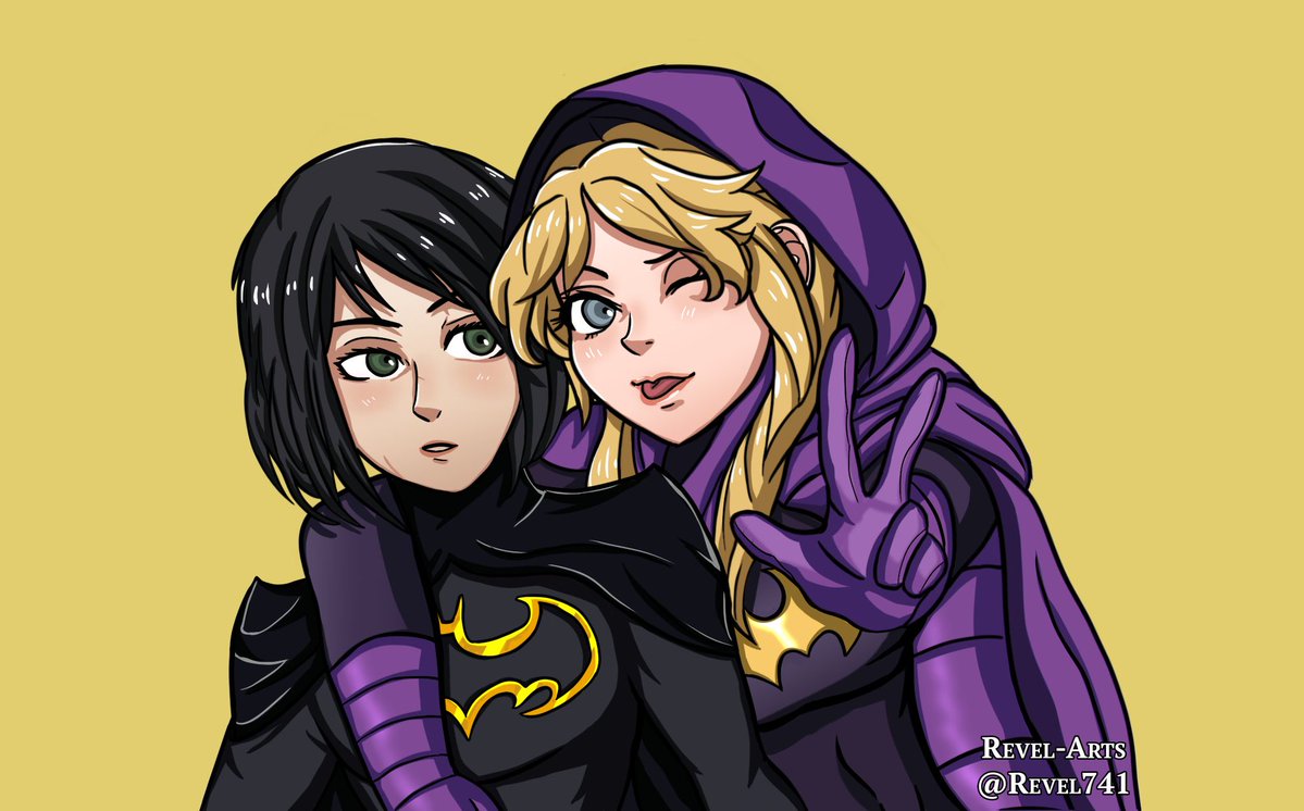 Revel741's tweet photo. My (Bat)girls https://t.co/dOpxmMBibH
