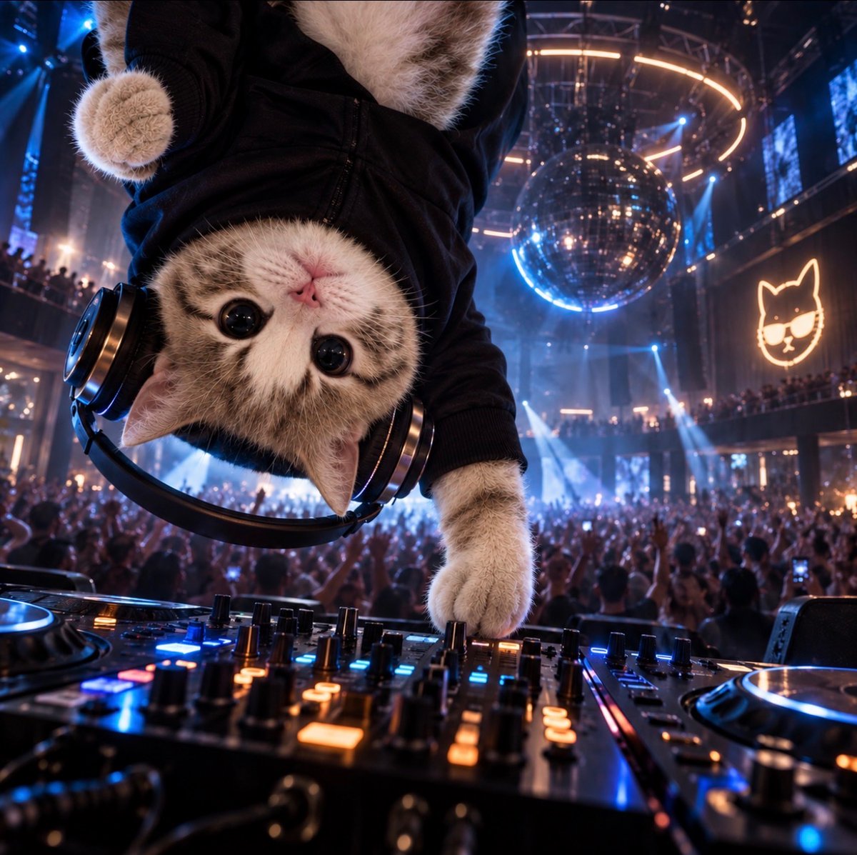 USDCat__'s tweet photo. The purrformance everyone came for https://t.co/6NKvxXc5YH