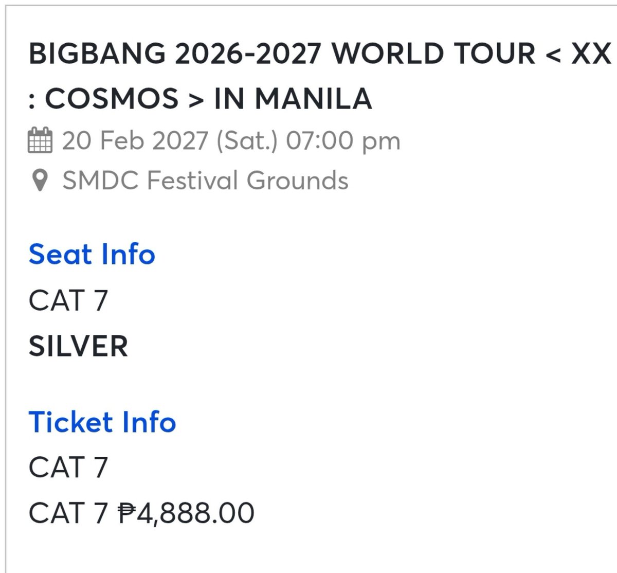 DaraxxiToki's tweet photo. cat 7 poor but secured and ticket secured gagahaga
#BIGBANG https://t.co/smC1ZlWiqs