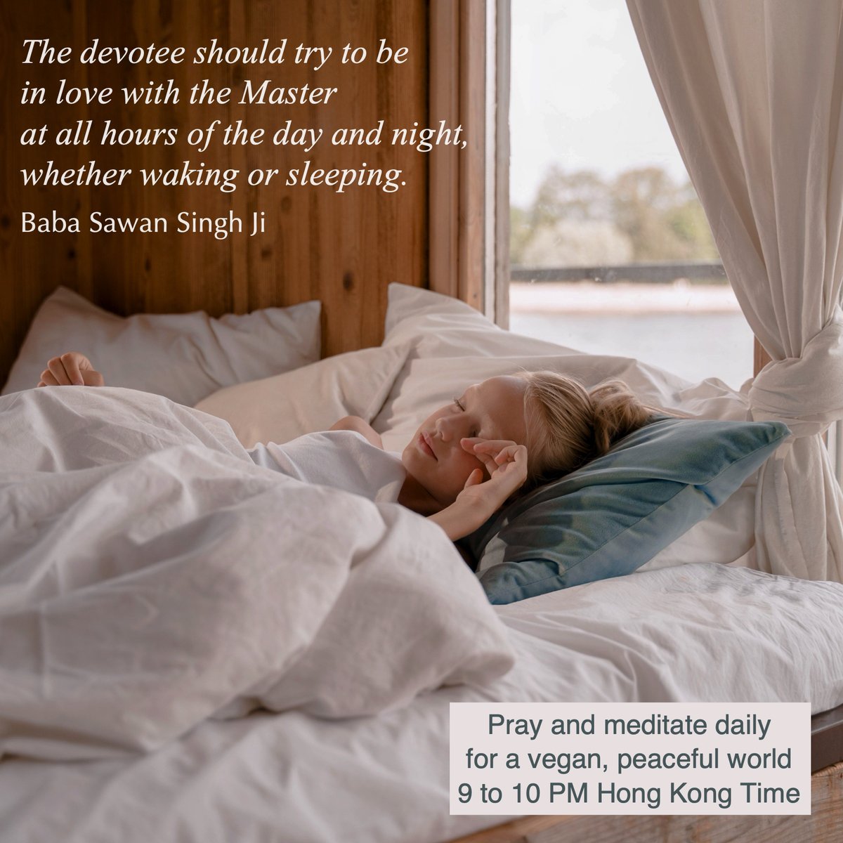 BScavullo's tweet photo. The devotee should try to be in love with the Master at all hours of the day and night, whether waking or sleeping. https://t.co/GjhLdLze4d