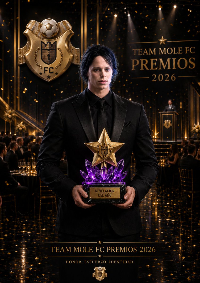 TeamMoleFC's tweet photo. 🌟 REVELACIÓN DEL AÑO

Después de una temporada llena de goles, momentos importantes y mucho Mole…

🏆 GOMPA es oficialmente el ganador del premio Revelación del Año.

El futuro del Mole tiene nombre. 👀💜

One Club. One Identity. https://t.co/luGVD0G6gU