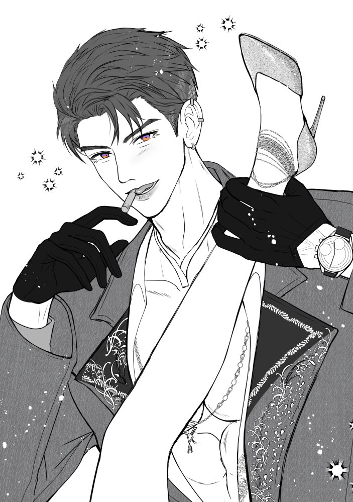 mobuojineki's tweet photo. オールバック・スーパー攻め様🍎 https://t.co/8tEga9aM33
