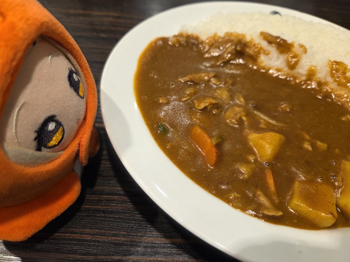 mobahonn's tweet photo. 広ぬい。激辛カレーだよ。
おお。 https://t.co/jo5E0pUF5q