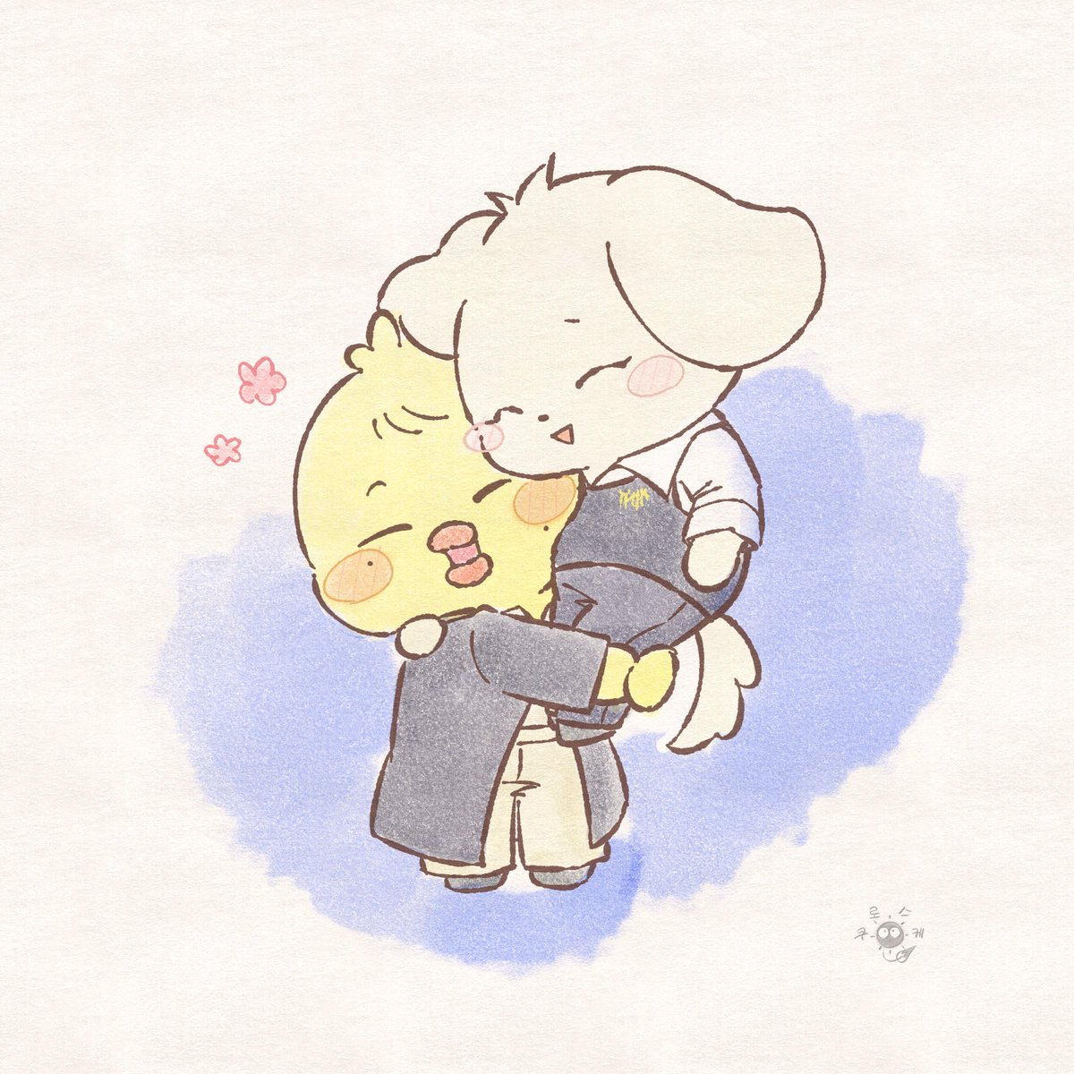 Wakaba_NL's tweet photo. Happy Happy Friends🌸

#ANITEEZwith #에이티즈
#ATEEZfanart #민기 #여상 https://t.co/95lqUEn99K