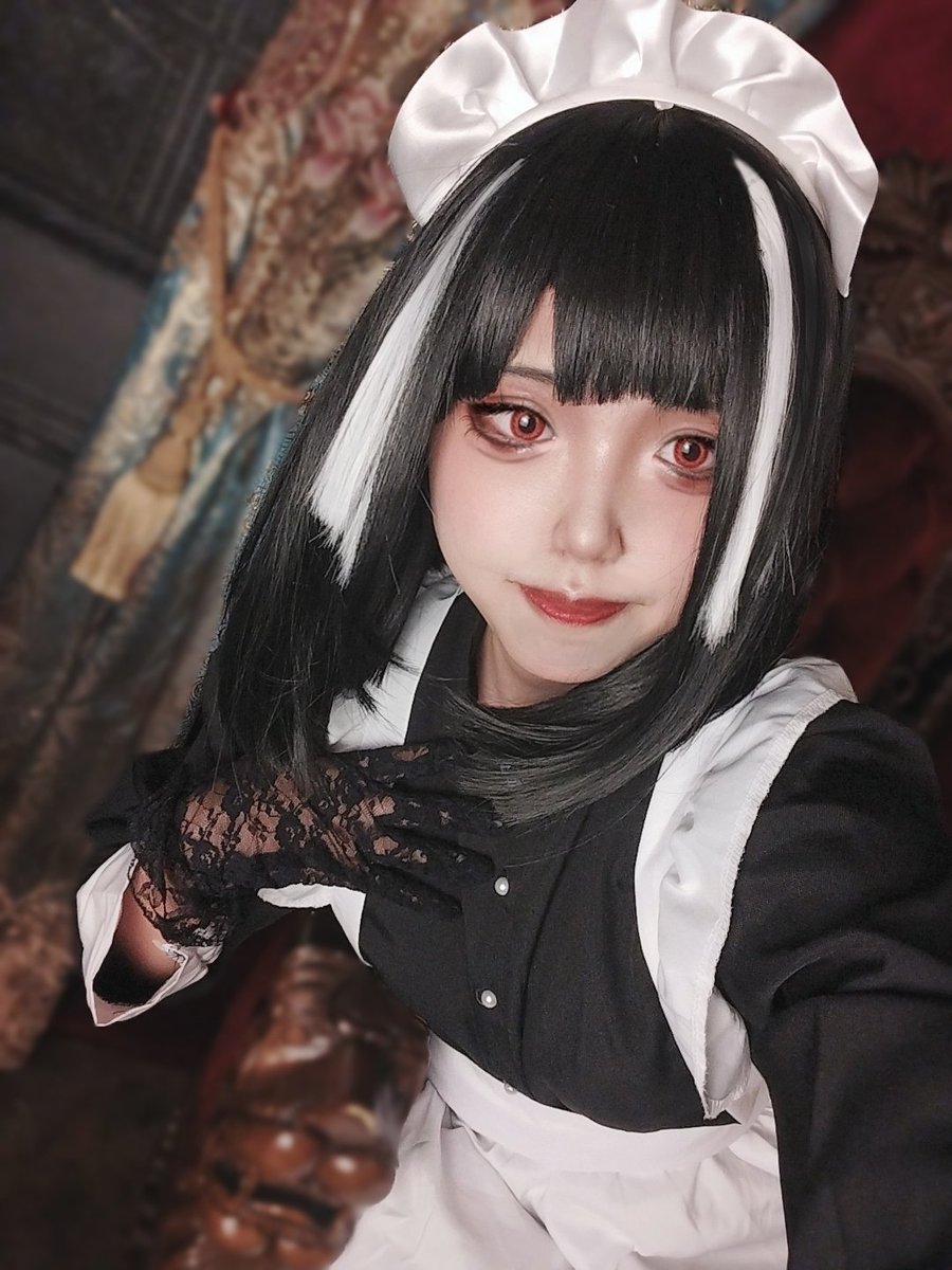 Kirsch_sn's tweet photo. ⚠捏造メイド服

そくほ！
お給仕しにきました😌🌹
初出しでドキドキ

#メイド男士喫茶belezaへようこそ0921 https://t.co/l6U6H5fnEB