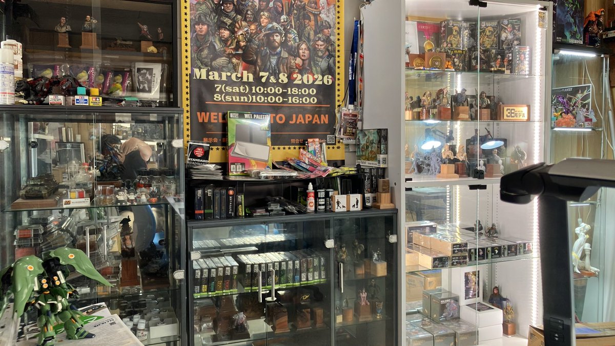 38model77's tweet photo. シルバーウィークの38モデル

通常営業🈺でお待ちしております^_^

連休中はペイントしに来てくれる方が多くて楽しいです^_^

ペインターライセンス締切は27日までです。

参加されます方は頑張ってください🫡
楽しみにしております^_^

#38モデル https://t.co/Ai9ZKV1k86