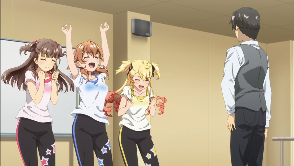 kae_oeoe's tweet photo. 今更気付いた
アニメ1話のこのシーンの春、お腹チラリしててイイ‼️ https://t.co/xhFzCnNuRE
