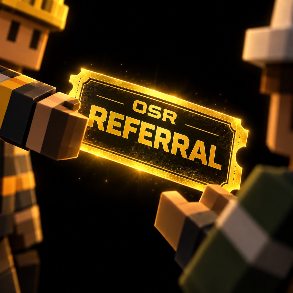 OSRonrh's tweet photo. Want to bring in a friend? 

Every OSR claim already pays an 8% levy off the top, referred or not, so it costs them nothing extra to join through your link. What changes is where that 8% ends up.

- Level 1: 5% goes straight to whoever referred the claimer
- Level 2: 2% goes up to their referrer
- Level 3: 1% goes up one more level

Bring someone in, and you start earning on every claim they make, and every claim their own referrals make too. Just enter a code before your first deployment, it locks in and can't change after.

https://t.co/3ocE5Dedm2