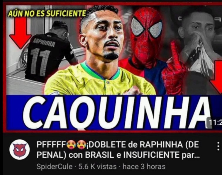 FCGravisimo's tweet photo. La campaña que este sinvergüenza ha hecho en contra de Raphinha. Por años ha estado menospreciando a nuestro capitán y mejor jugador de la actualidad.
No lo dude, en cuánto Raphinha baje un poco el nivel o no marque o asista dos partidos seguidos volverá a insultarlo https://t.co/Ifg5kuarJO