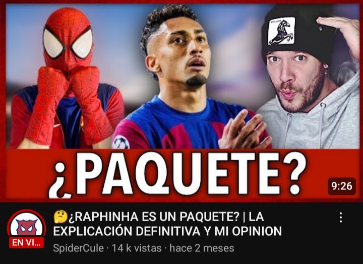 FCGravisimo's tweet photo. La campaña que este sinvergüenza ha hecho en contra de Raphinha. Por años ha estado menospreciando a nuestro capitán y mejor jugador de la actualidad.
No lo dude, en cuánto Raphinha baje un poco el nivel o no marque o asista dos partidos seguidos volverá a insultarlo https://t.co/Ifg5kuarJO