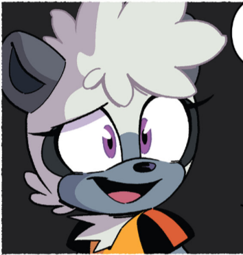 Tangle_T_Lemur's tweet photo. " THINK FAST "
 [Reader has been hit with an object, but the object in question- it's something they wanted.]

[It's a mixed bag.] https://t.co/tmVx33BjwS