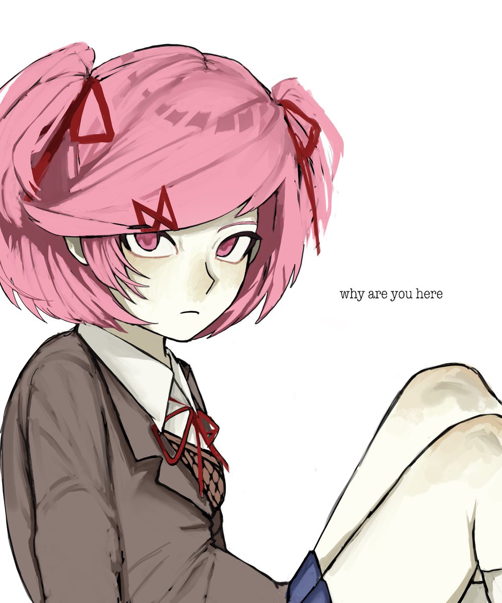 Exurzoro's tweet photo. #ddlc #dokidokiliteratureclub #natsuki https://t.co/q5RI1mDob0