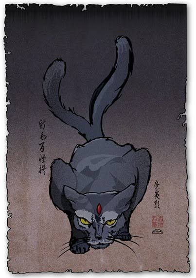 leosing96's tweet photo. Lucy Heartfilia — Bakeneko (化け猫)
A supernatural two-tailed cat that has lived long enough to gain magical powers. https://t.co/fmwHlhPa1c