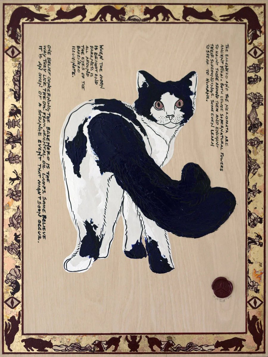 leosing96's tweet photo. Lucy Heartfilia — Bakeneko (化け猫)
A supernatural two-tailed cat that has lived long enough to gain magical powers. https://t.co/fmwHlhPa1c