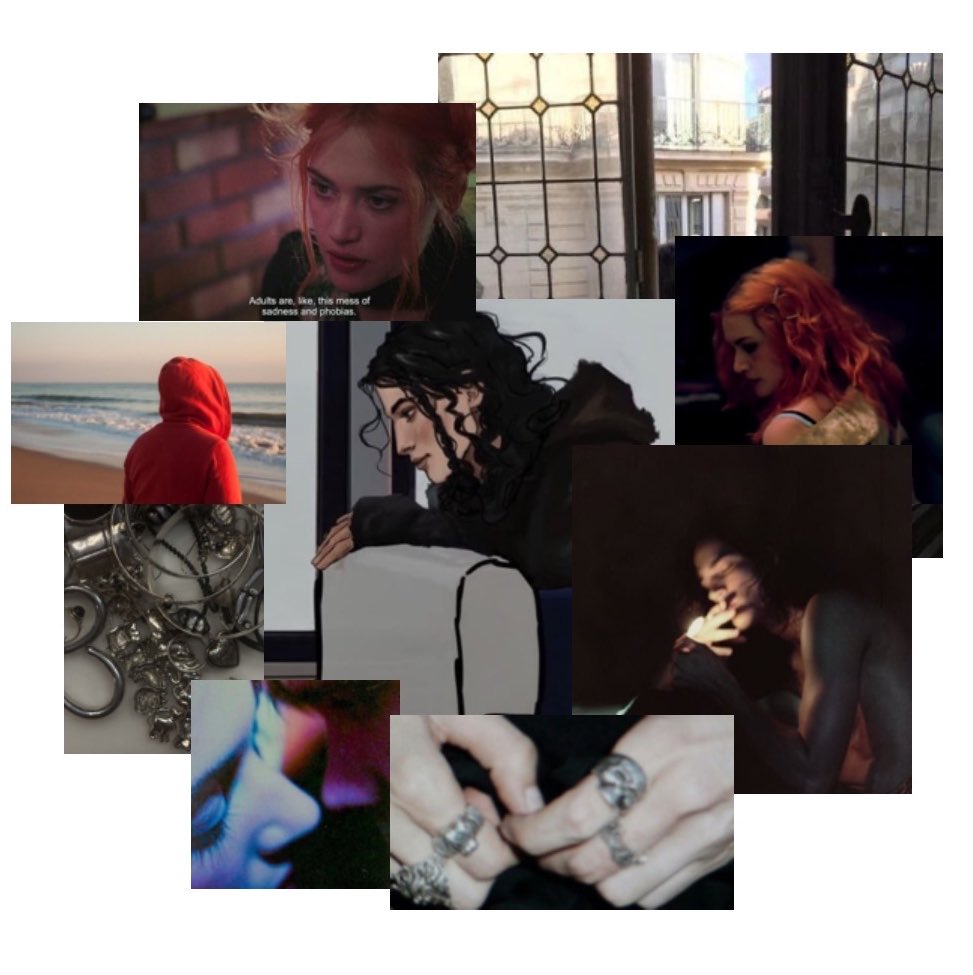 bitereg's tweet photo. #wolfstar but they are joel and clementine from eternal sunshine of the spotless mind . . . | art credits : likeafunerall https://t.co/9TCx2CfpRA