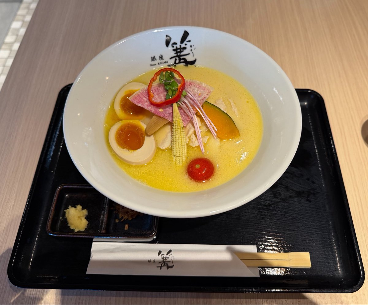 ayachika_eng's tweet photo. 日本最後のご飯は篝でした🍜

今回の旅の裏ミッションはラーメンなので🤙🏻♡
#achikaMongolia https://t.co/ChXfCsAMi1