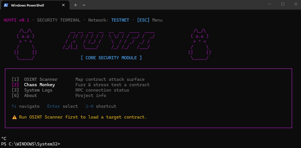 Kuyfi_btb's tweet photo. And this one felt important:
This is how Kuyfi looks running in Windows PowerShell 👇
Installed directly from npm on another machine, with the TUI, navigation and terminal resize working smoothly. https://t.co/KSvAPjeKxa