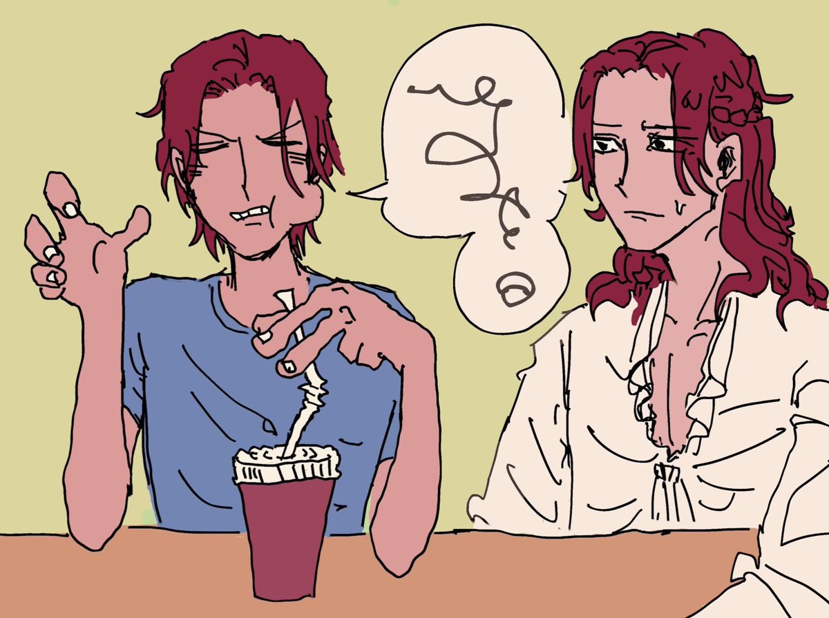 iuTissue1970's tweet photo. 🍶☘️

#onepiece #シャンクス #シャムロック https://t.co/APoNCNPyc0
