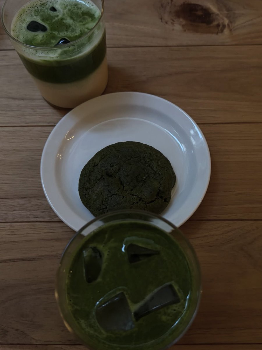 2440toto's tweet photo. Thank you for spending time in the Matcha shop I recommended. You have not idea how excited am I when u posted the HK post😭🇭🇰❤️‍🔥🍵💚

You are the best in my world. I’m so glad to meet you in my life. All the moments with you is the precious memories. See you next time na ka, P’Becca💗

#beckysangels‌ 
#BeckyArmstrong‌