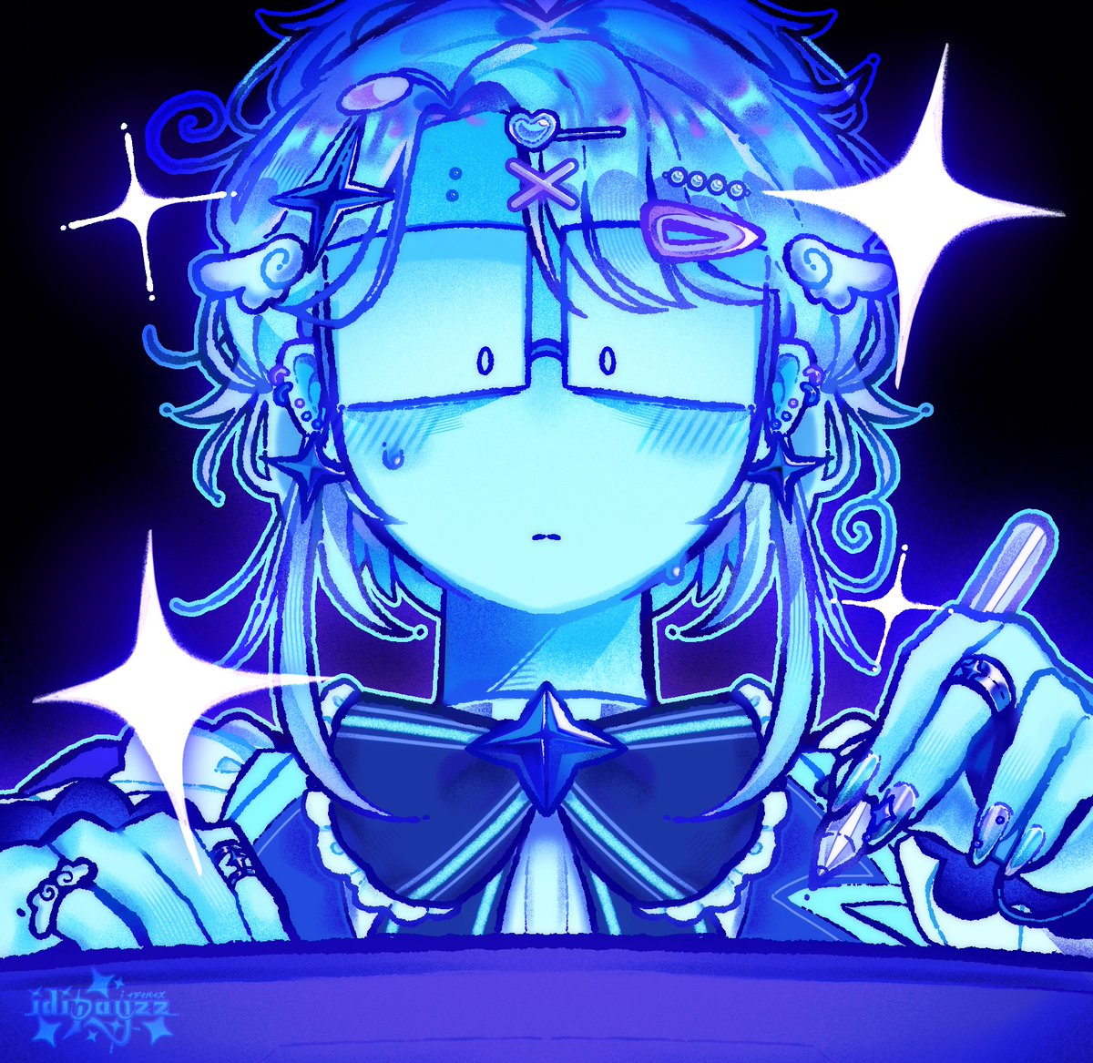 idistarzz's tweet photo. 🩵🪽
#newpfp #pfp #digitalart #illustration #magicalgirl https://t.co/9On1E9rfLo