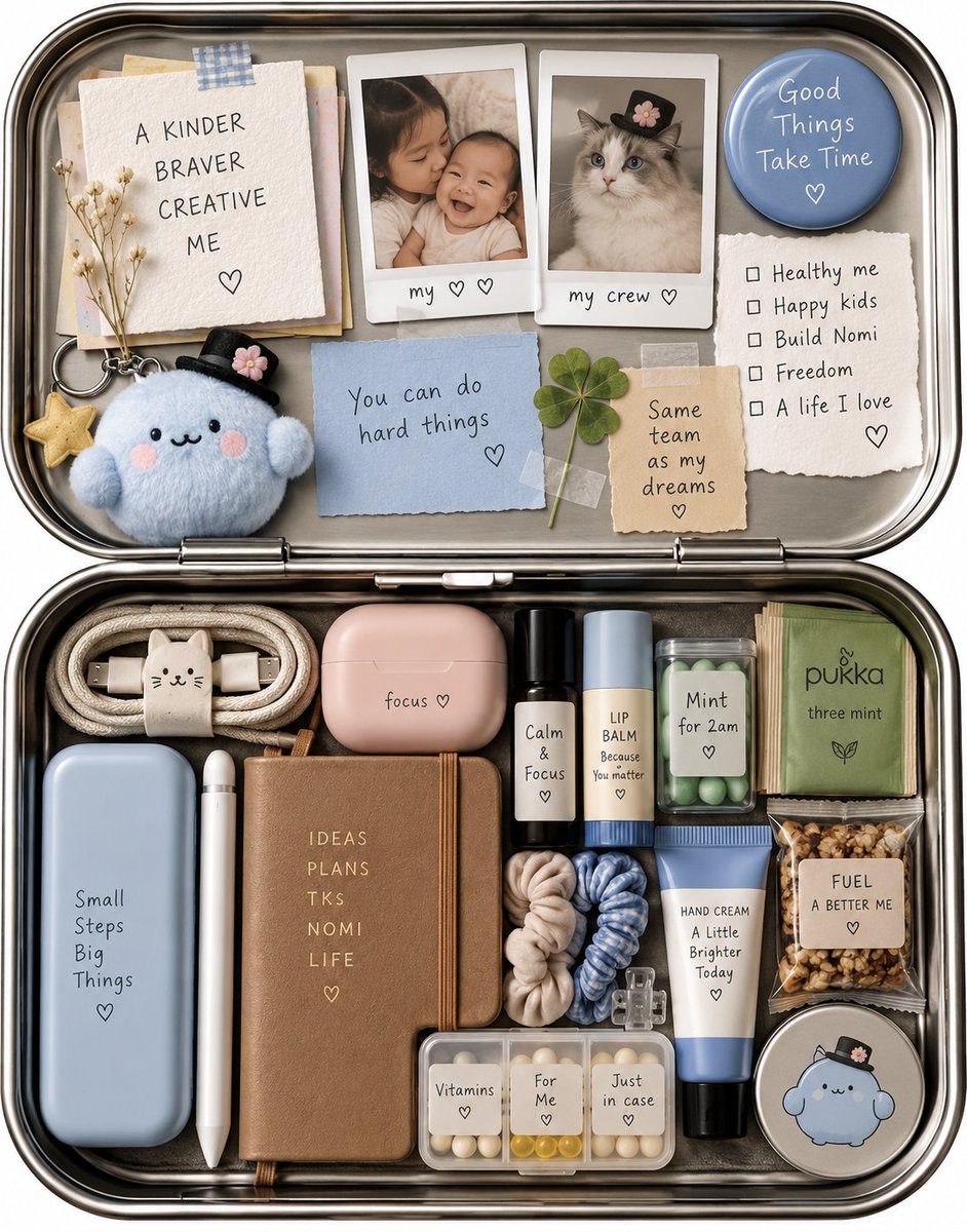 JulieZ1122's tweet photo. This is cute. Send AI a picture of a lunch box, and ask it to fill the box up base on everything it knows about you. And you'll get something interesting https://t.co/4GCwi1qmNJ