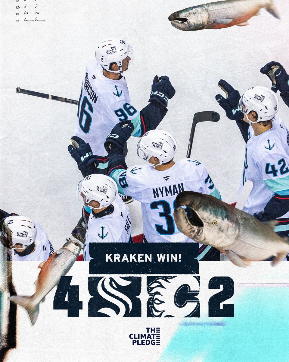 SeattleKraken's tweet photo. another won ☝️ https://t.co/YtLoXtra4S