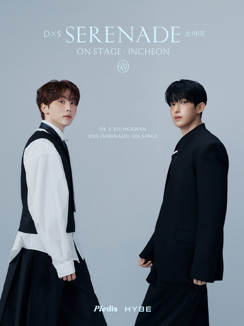pledis_17's tweet photo. 🌙 DxS 소야곡 ON STAGE in INCHEON 예약판매가 시작되었습니다.
캐럿 여러분의 많은 관심 부탁드립니다. 

▶️ https://t.co/D3LRgUqa5a

�� PRE-ORDER : 26.09.21ㅣWedㅣKST 13:00
🌌 RELEASE : 26.09.28ㅣWedㅣKST 13:00

#DxS #도겸X승관 
#소야곡 #SERENADE 
#ON_STAGE
#SEVENTEEN #세븐틴 https://t.co/ZN0b7hIm1r