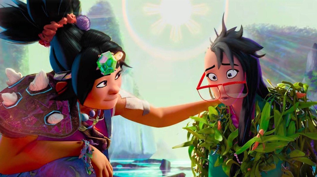 JoshFriedman77's tweet photo. #ForgottenIsland is a visually inventive and wildly energetic adventure that blends Filipino folklore, absurdist humor and a friendship story. Joel Crawford and Januel Mercedo make a loving tribute to all weirdos with creative spirits and one of the best animated films this year. https://t.co/cnMCA3ZXZm