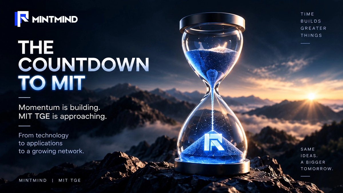MintmindAi's tweet photo. The momentum is building.
MIT TGE is approaching.

Mintmind is creating an AI-native blockchain infrastructure where ideas can move faster from code to real on-chain applications.

MIT brings another layer to that vision — connecting builders, network participation, infrastructure, and long-term ecosystem growth.

From technology
to applications
to a growing network.

The next stage of Mintmind is coming.
