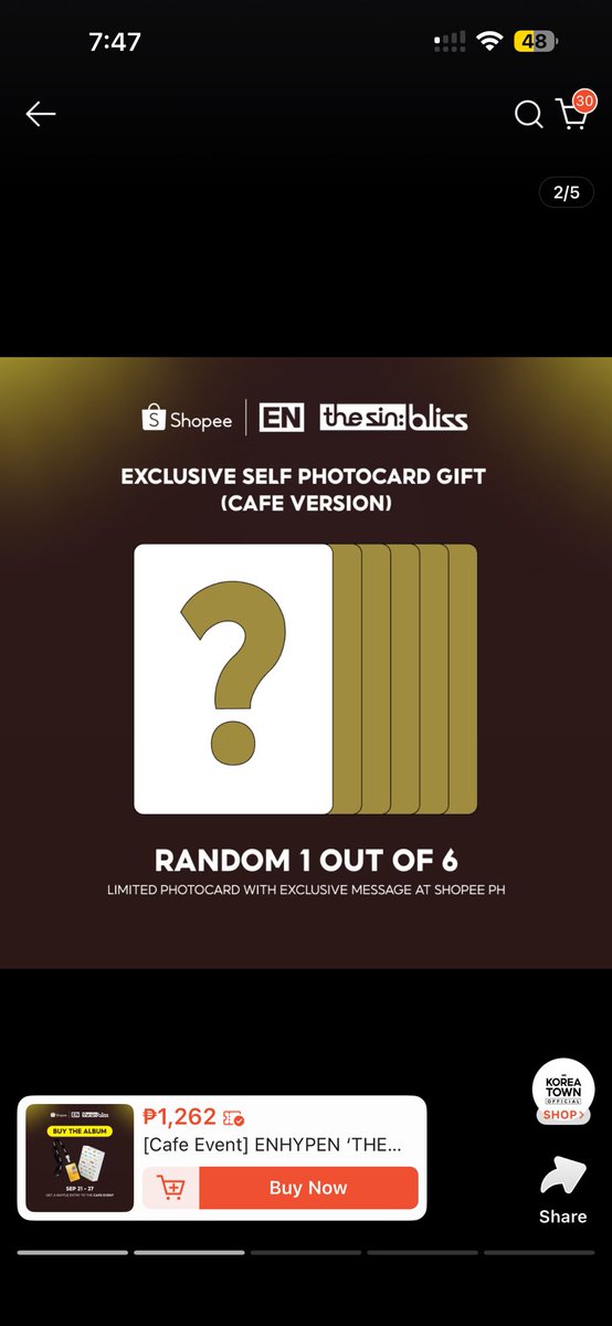 yanggwon_'s tweet photo. WTS/LFB
wts/lfb

enhypen the sin: bliss album

₱ 350 standard album random 
₱ 350 id ver
₱ 350 exclusive pc gift 
*can do pooling for all items

•nrdp: ₱ 100 
•balance: once onhand
doo: september 26, 2026

reply or dm to mine

Just want to try the fansign/fancafe po huhu🥹 https://t.co/dgQRAQluwv