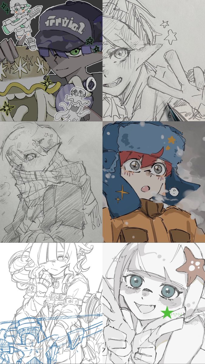 jlv_santa's tweet photo. #スプラトゥーン絵描きさんと繋がりたい
絵柄ぶれぶれやし、スプラ以外の絵もあげるので、それでも良い方反応くれたらうれしいです(T^T)👍🏻 https://t.co/P6HuAIeN1w