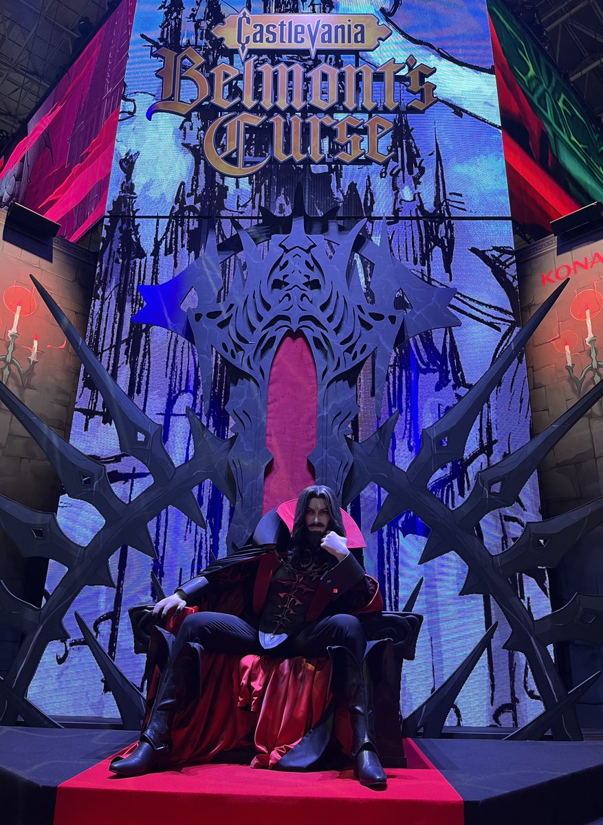 Genki_JPN's tweet photo. Castlevania Belmont’s Curse at TGS! https://t.co/NGEwEvUF5v