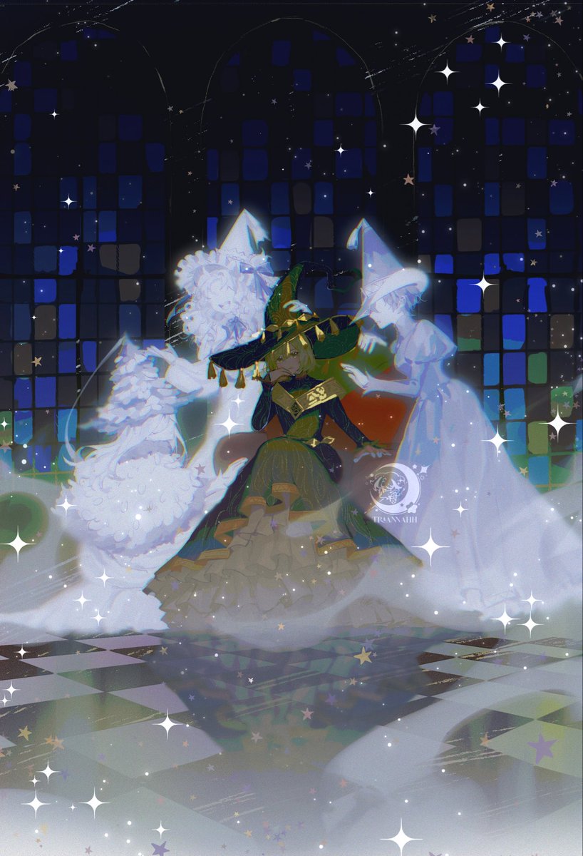 traannahh's tweet photo. Brimhats 🧙‍♀️🪄🌌
#Δ帽子 #WitchHatAtelier https://t.co/EqrthBzOwP