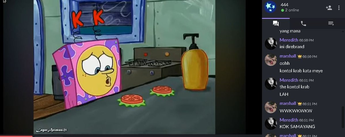 ihavemeye's tweet photo. Membantu pearl mencari nama baru untuk rebranding Krusty Krab. https://t.co/mhS2jFP8OA