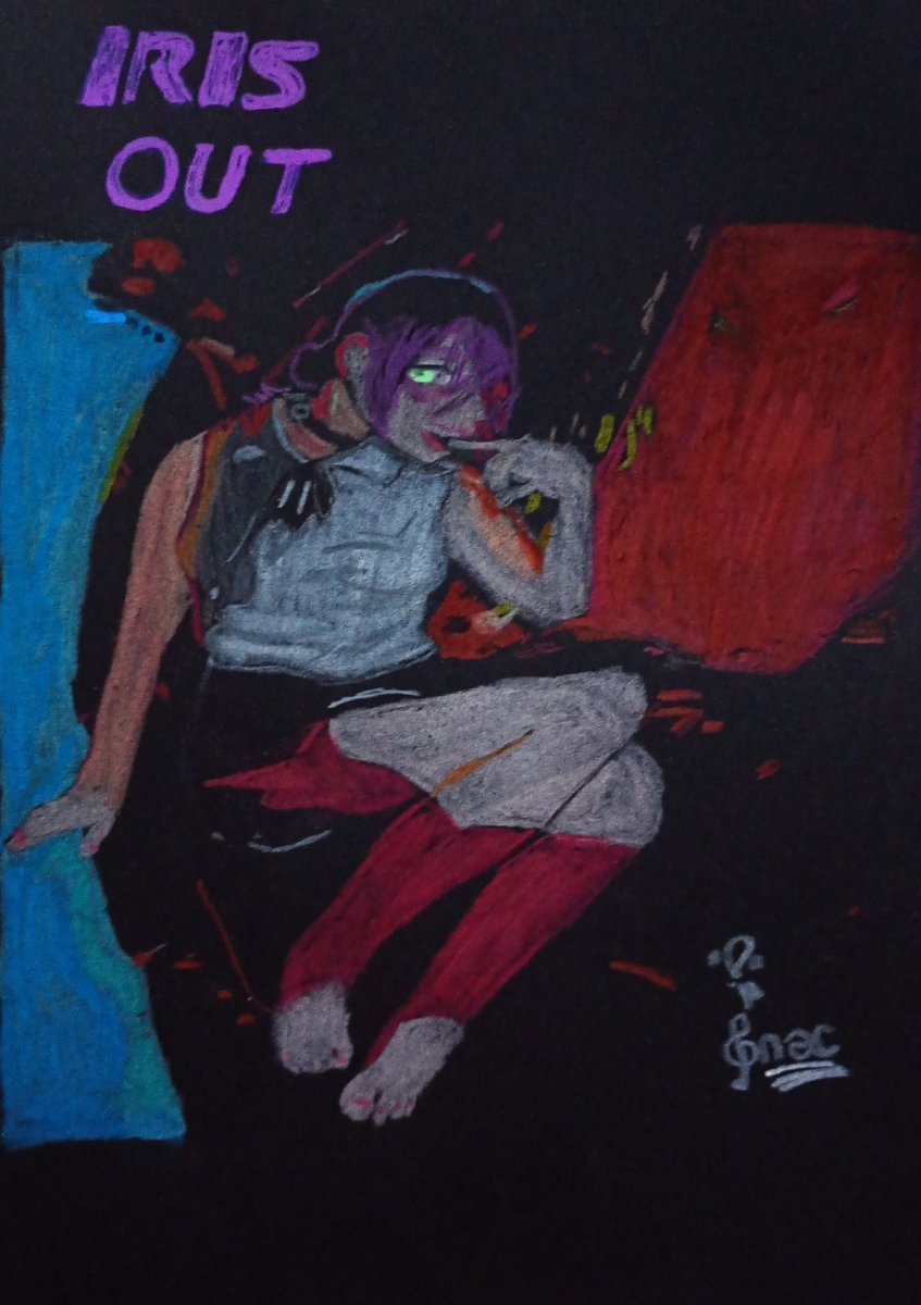 NacMLB's tweet photo. Buenas chicas y chicos!!! Les dejo el último dibujo antes que se termine el día.

Dibujo de la portada Iris Out (Chainsawman 🟠).

Referencia:
Anime- Chainsawman 🟠.
Música/ Iris Out.
Compositor~ Kenshi Yonezu.

#drawing #fanart #music #anime #chaisawman #reze https://t.co/JXmyUSP2Tg