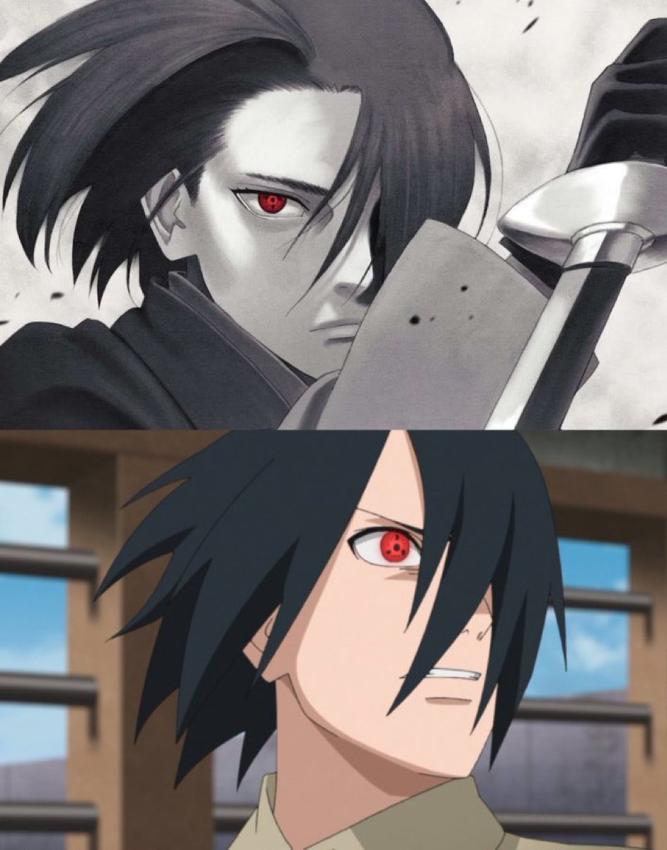 sasukedailydose's tweet photo. this insane face card https://t.co/BCBvYvo4uO