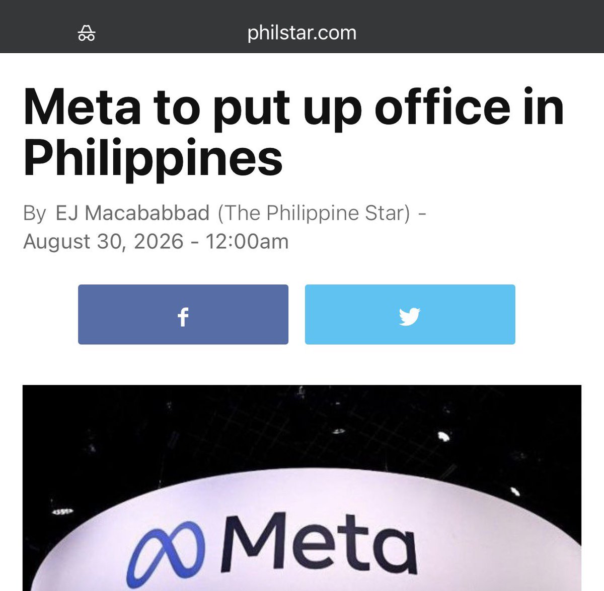 JamesRehwald's tweet photo. And conveniently in response, Meta gets to open its first Philippine office, on top of the digital ID verification system implementation. Roblox is to open its first Philippine office a month before Pax Silica’s formal signing this November too.

Also worth noting the nihilistic violent extremism (NVE) term was coined by the FBI following the Charlie Kirk assassination, along with the antifa terrorist designation and draconian NSPM-7 announcement.

Basically, the big tech surveillance apparatus rollouts in the US and PH and potential psyops preceding them mirror each other. Not great.