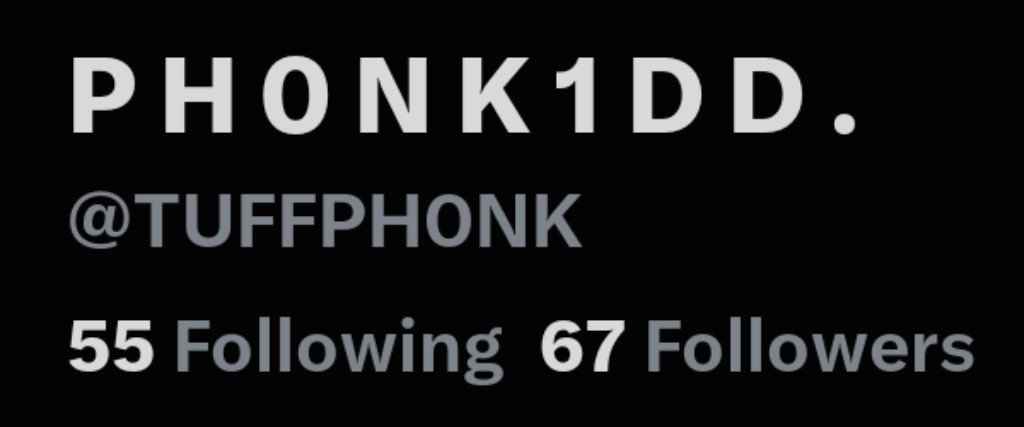 TUFFPH0NK's tweet photo. H0W MANY FOLLOWERS. https://t.co/Urp99KiNga