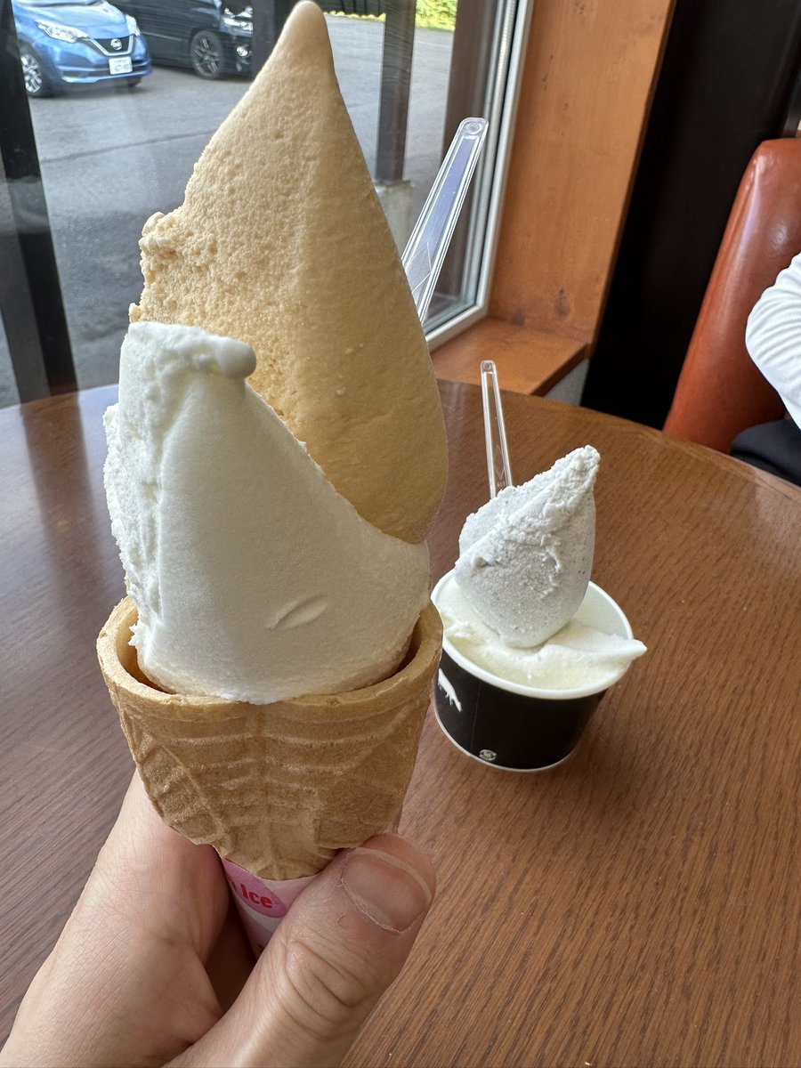 makki525's tweet photo. 昨日やっとシルバーウィークらしいことをした
ジェラート美味しかった https://t.co/yoNwjiYtZA