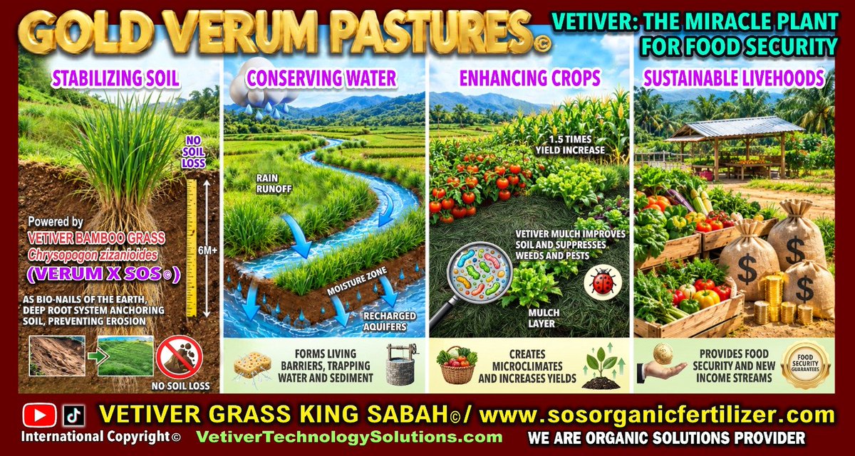 Vetiver_King's tweet photo. GOLD VERUM PASTURES © MIX FARMING INTEGRATION  21.9.2026 https://t.co/3rd9Rh2J4i