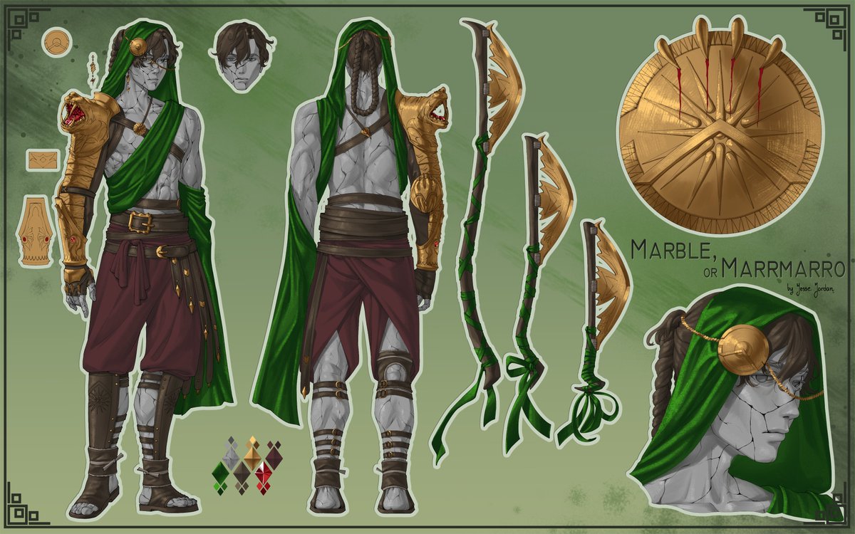 GesseGordan's tweet photo. Brand new design for @MarrmarroGR 💚 Everyone go give this guy some love and check out his Twitch, he's great! https://t.co/j0Cd7WqVCd