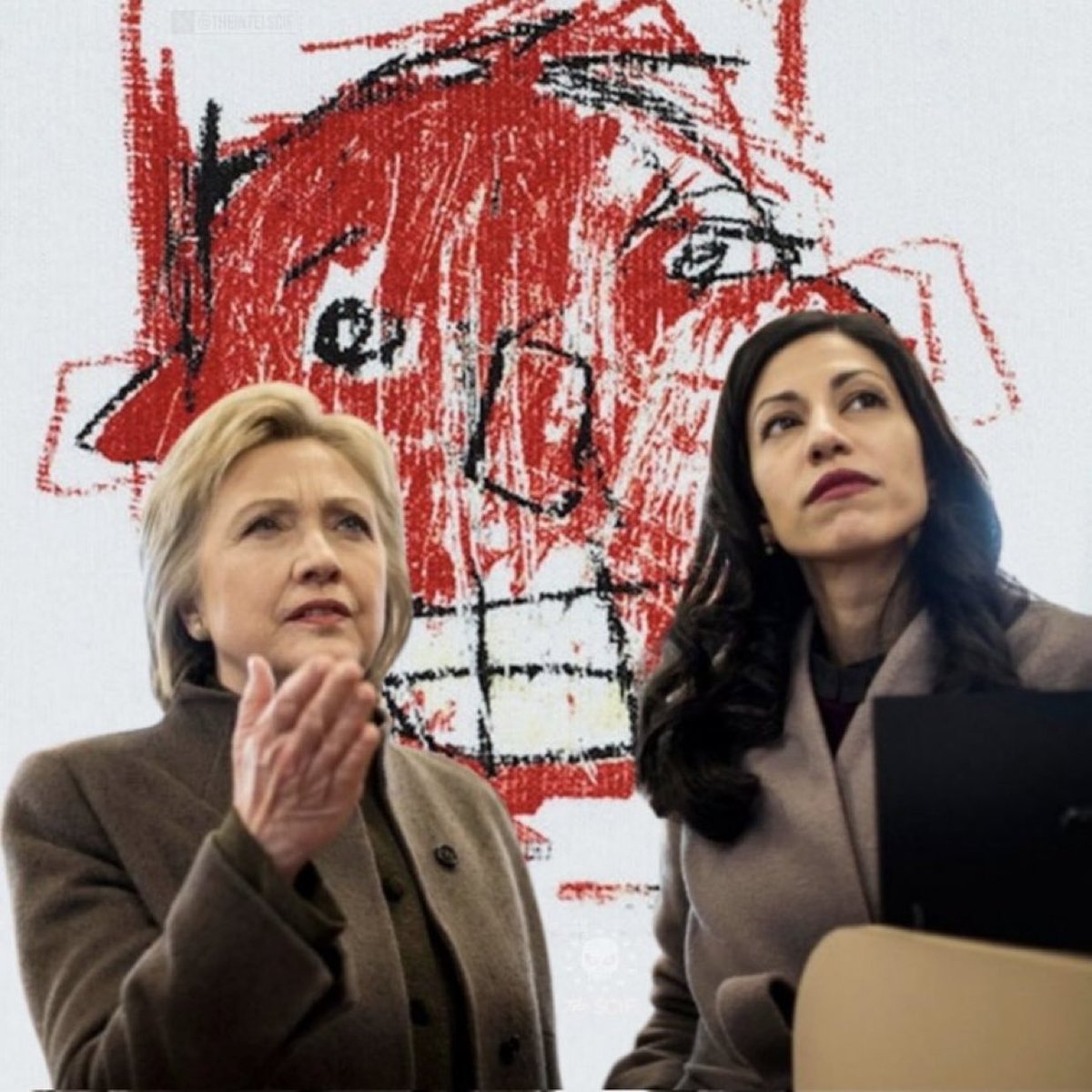 StephehMilce's tweet photo. What information does @JulianAssange have on these two monsters? https://t.co/WGFnoWpqjm