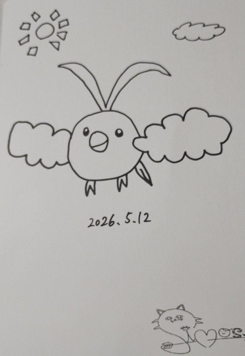 simoskoshiki's tweet photo. 【絵心選手権】パート544
5/12 描きました。
次回描いて欲しい絵募集中
  　#イラスト　#ポケモン
①この絵に付け足しで改造お願いいたします。
②この絵に大喜利お願いいたします。
➂絵心選手権へご参加お願いいまします。 https://t.co/FoBJaWIqon