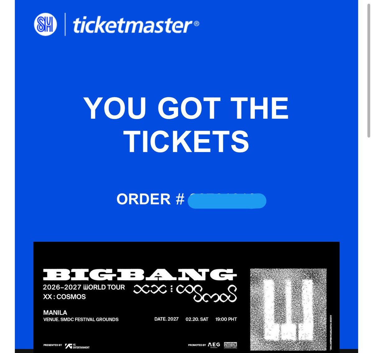 alilhannie's tweet photo. To my 14y/o self, we're going to bigbang concert on Feb 2027 😭💗 https://t.co/tsgA30rlui