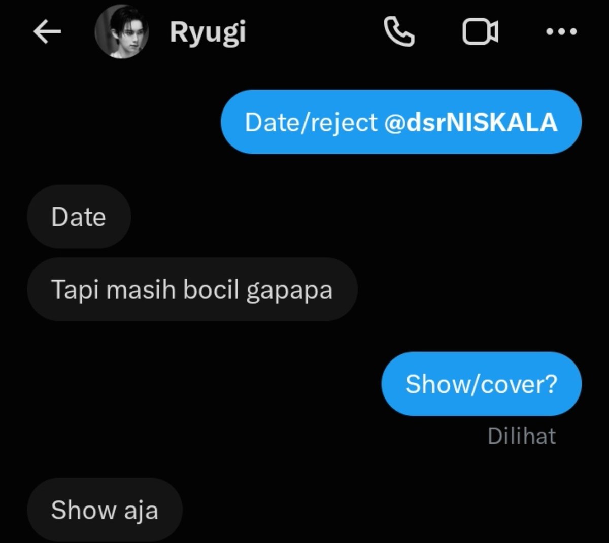 dsrSHEYNA's tweet photo. Uhuyy live tl gak sih? https://t.co/nsa5yYz0yN