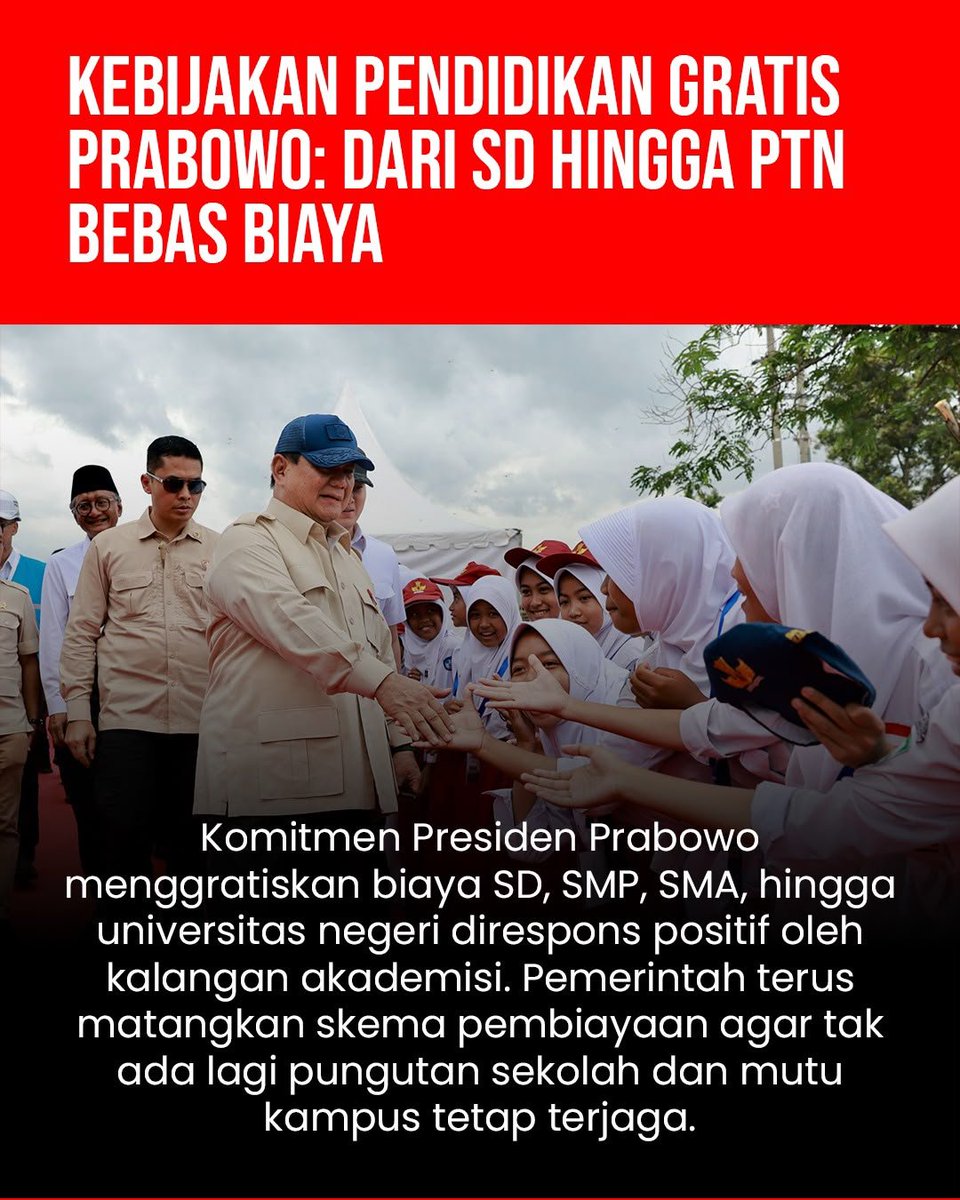 apacen56's tweet photo. Ketika biaya pendidikan menjadi perhatian masyarakat, gagasan Wajib Belajar 15 Tahun ikut menjadi bagian penting dalam diskusi pendidikan nasional #PendidikanGratisPrabowo https://t.co/SSiMARwV1g