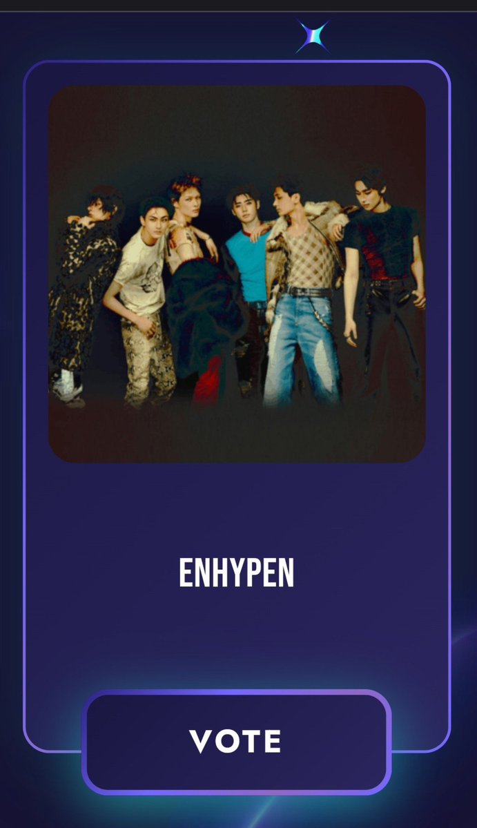 EN_SQUADVT's tweet photo. [BREAKTUDO AWARDS 2026 🏆]

ENGENEs, don't forget to vote #ENHYPEN on the following:

• International Men's Group 
• International MV of the Year – Bloody Paradise
• International Fandom of the Year – ENGENE

🗓Oct 17
🔗https://t.co/mqa1Ahvjls
🗳️5 votes at once (unlimited) 🔁 https://t.co/ug0x1cgpY7