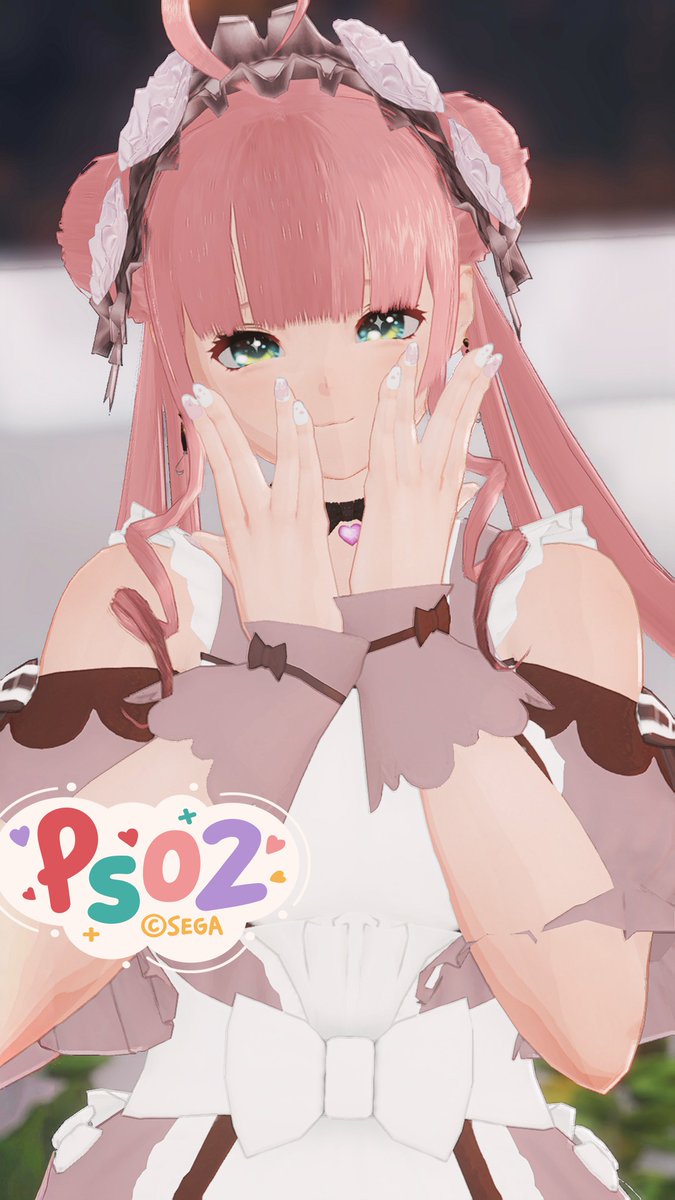 mmp4p4's tweet photo. ネイル見て見てポーズ💅
#PSO2NGS_SS https://t.co/gYFTKKRwdc