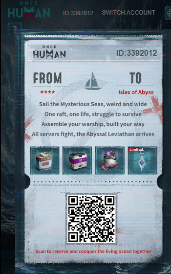 DiSorrisal's tweet photo. @OnceHuman_ #OnceHumanOcean https://t.co/3vPgGXYupe